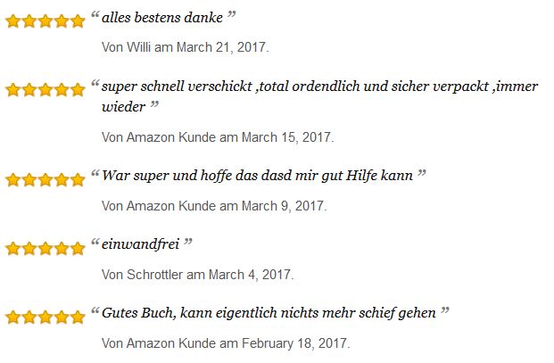 Amazon Shop Bewertungen